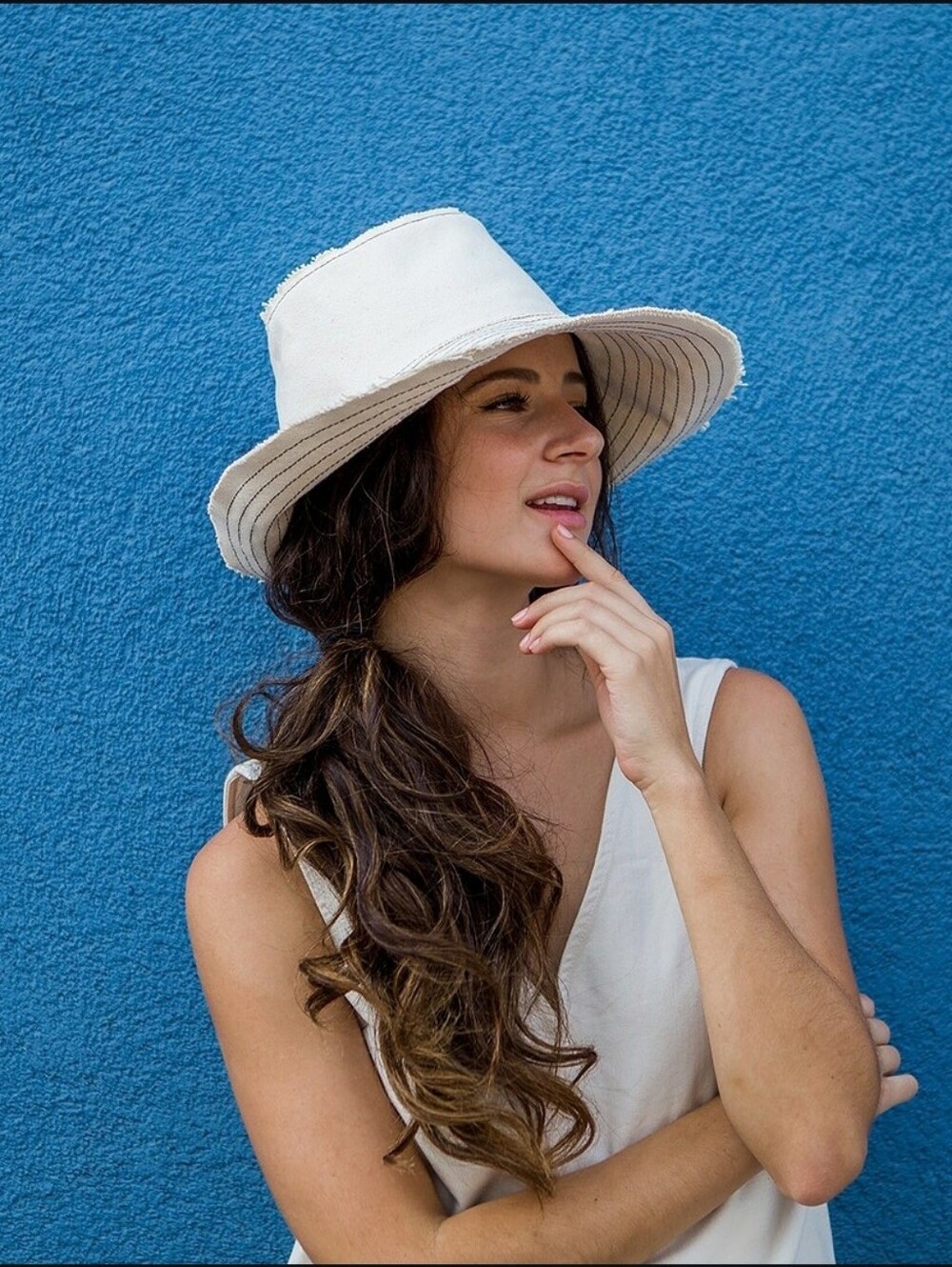 Like New! RARE! Tracy Watts Fedora-style Dune Hat, Size Large